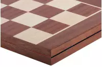 Szachownica składana nr 6 (bez opisu) mahoń/klon (intarsja)